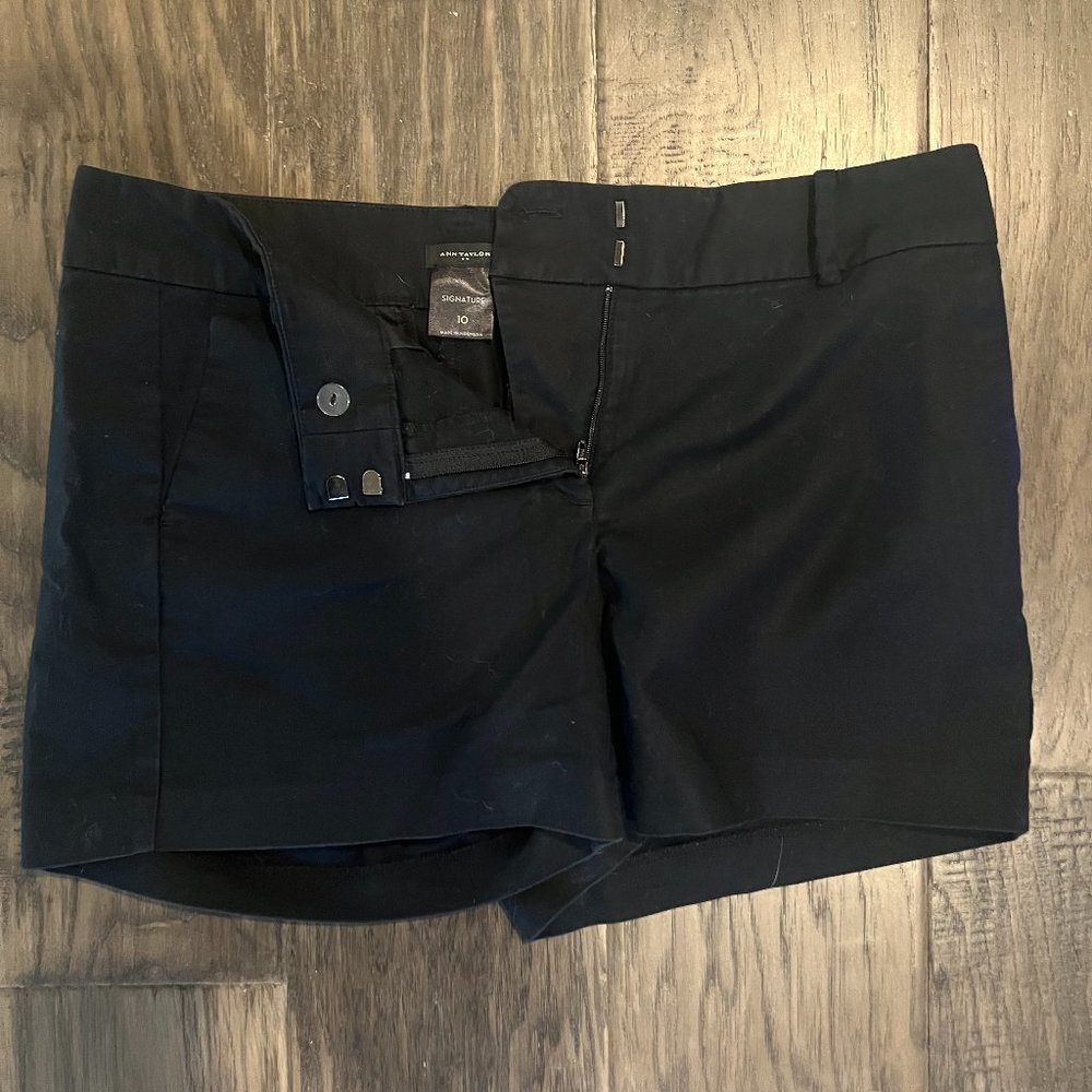 Ann Taylor Black Shorts